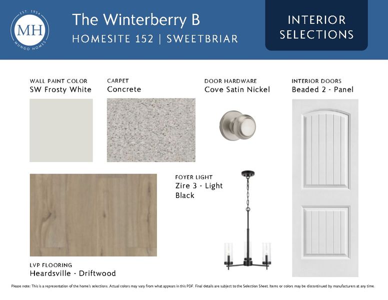 Sample of building materials used in homes in Sweetbrier, Durham (Image 5).