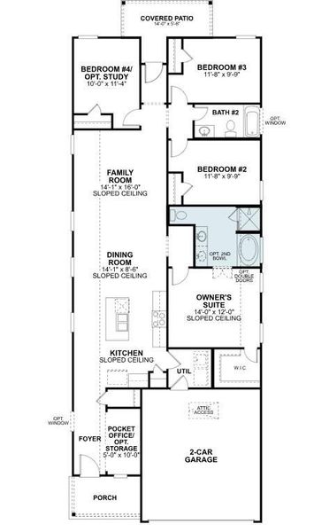2D floor plan layout of this home in Indian Springs, Crosby, TX (Image 3).