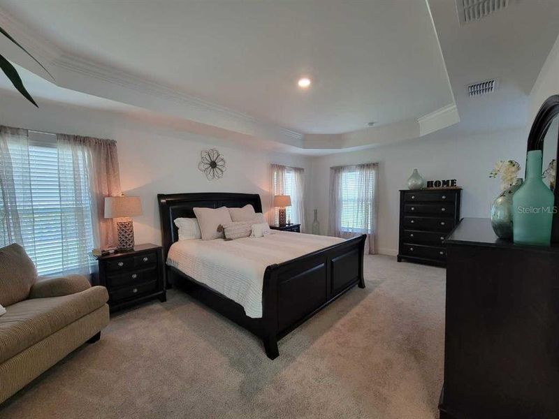 Furnished interior view inside a new home in Ocala Crossings South, Ocala (Image 10).