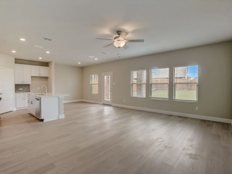 The Bryce floorplan with the Lush interior package.