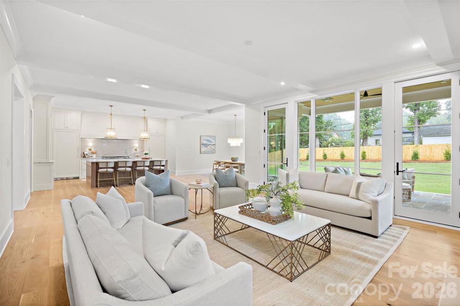 Furnished interior view inside a new home in , Charlotte (Image 36). Furnished interior view inside a new home in , Charlotte (Image 36).