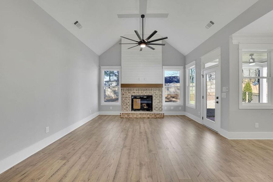 Spacious, unfurnished interior of a new home in , Canton (Image 34). Spacious, unfurnished interior of a new home in , Canton (Image 34).