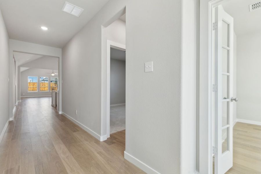 Entryway in the Claret home plan by Trophy Signature Homes – REPRESENTATIVE PHOTO