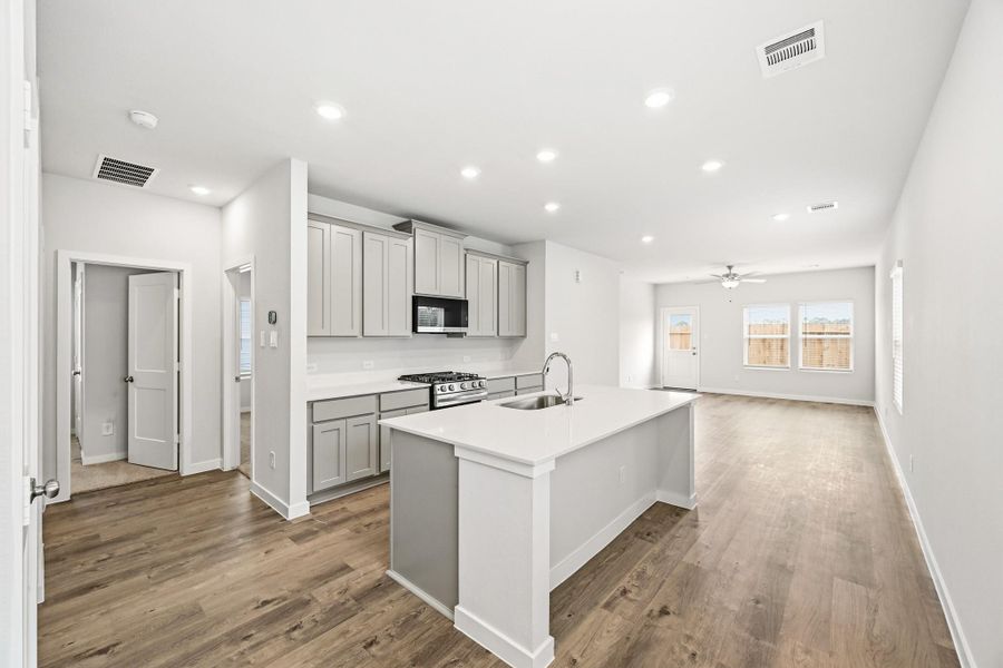 Furnished interior view inside a new home in The Villages at Westpointe, Dayton (Image 10).