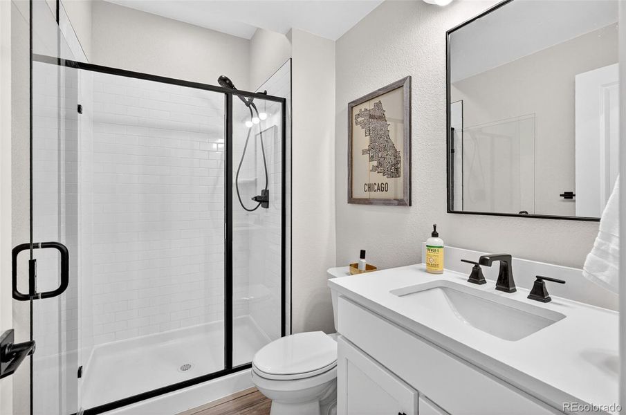 Furnished interior view inside a new home in Colliers Hill, Erie (Image 40). Furnished interior view inside a new home in Colliers Hill, Erie (Image 40).