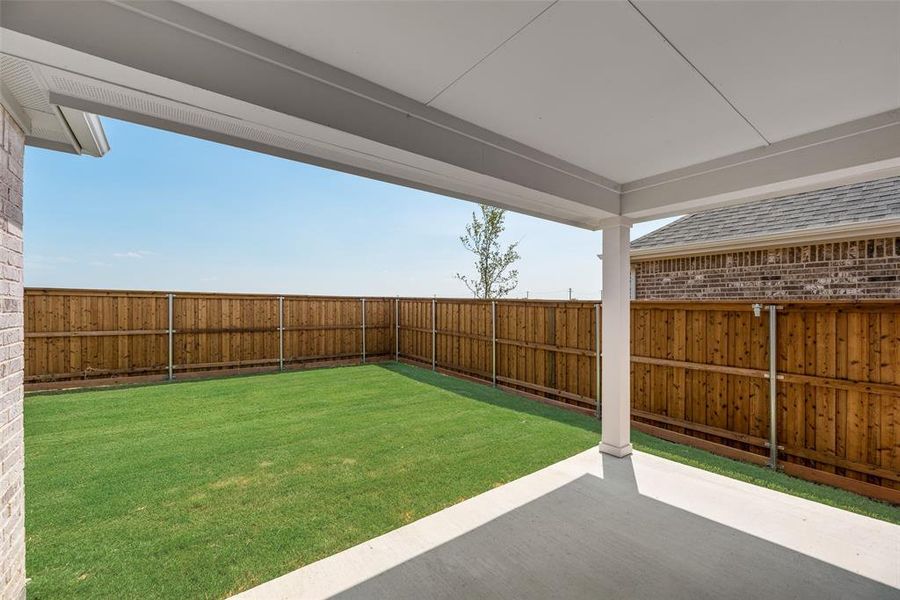Spacious, unfurnished interior of a new home in Spiritas Ranch, Little Elm (Image 22). Spacious, unfurnished interior of a new home in Spiritas Ranch, Little Elm (Image 22).