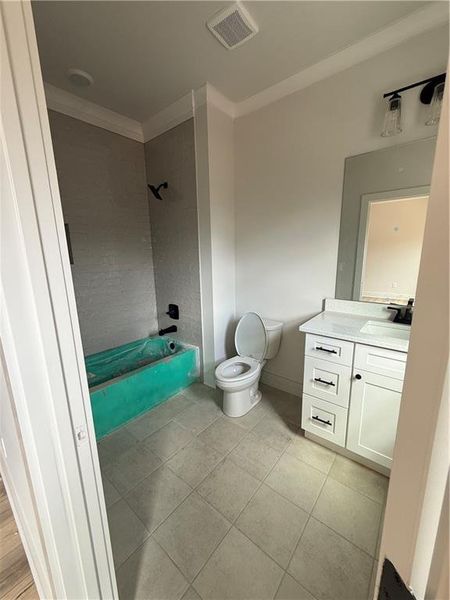 In-progress construction of a new home in , Hoschton, GA (Image 29).