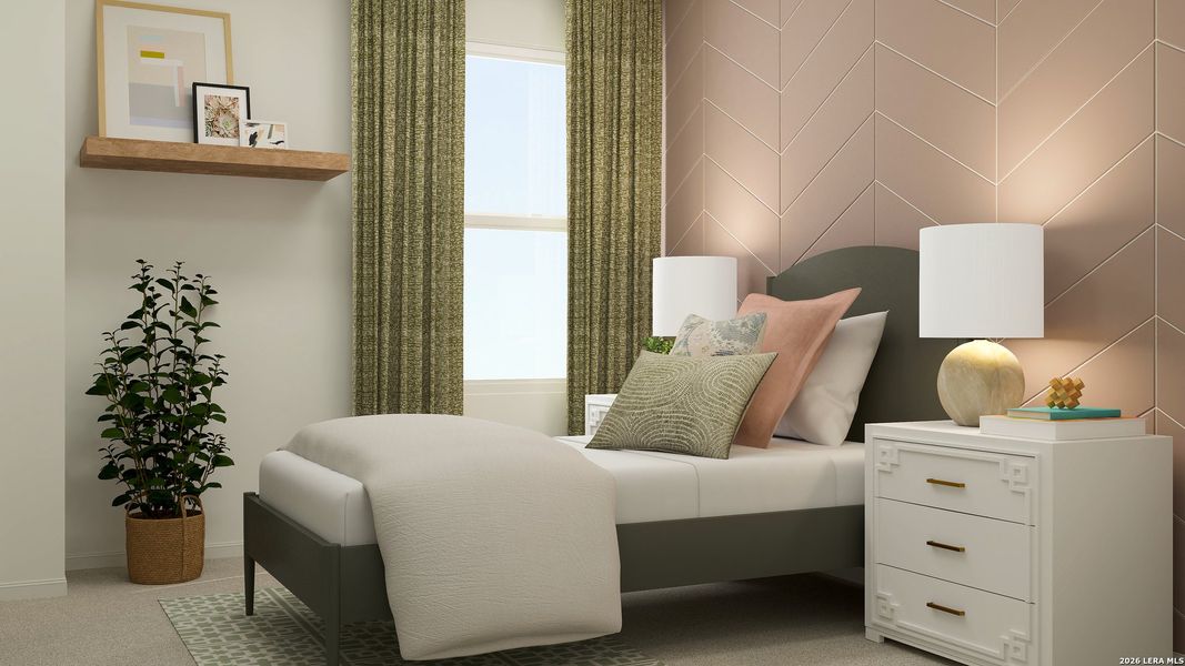 Furnished interior view inside a new home in Stone Garden, Elmendorf (Image 8).