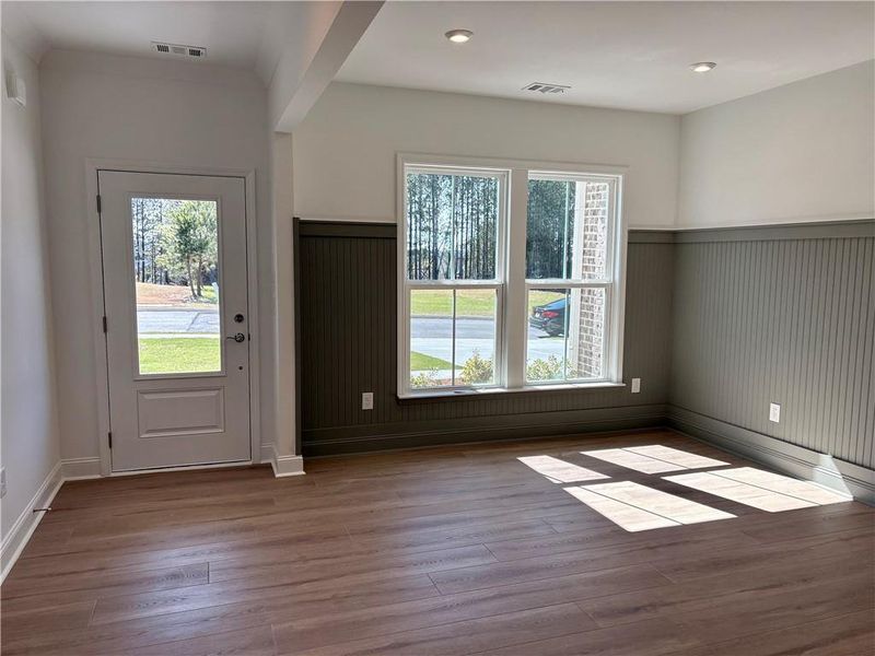 Spacious, unfurnished interior of a new home in Riversprings, Dacula (Image 27). Spacious, unfurnished interior of a new home in Riversprings, Dacula (Image 27).