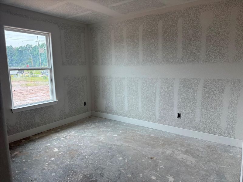 In-progress construction of a new home in Crockett Meadows, Conroe, TX (Image 4).