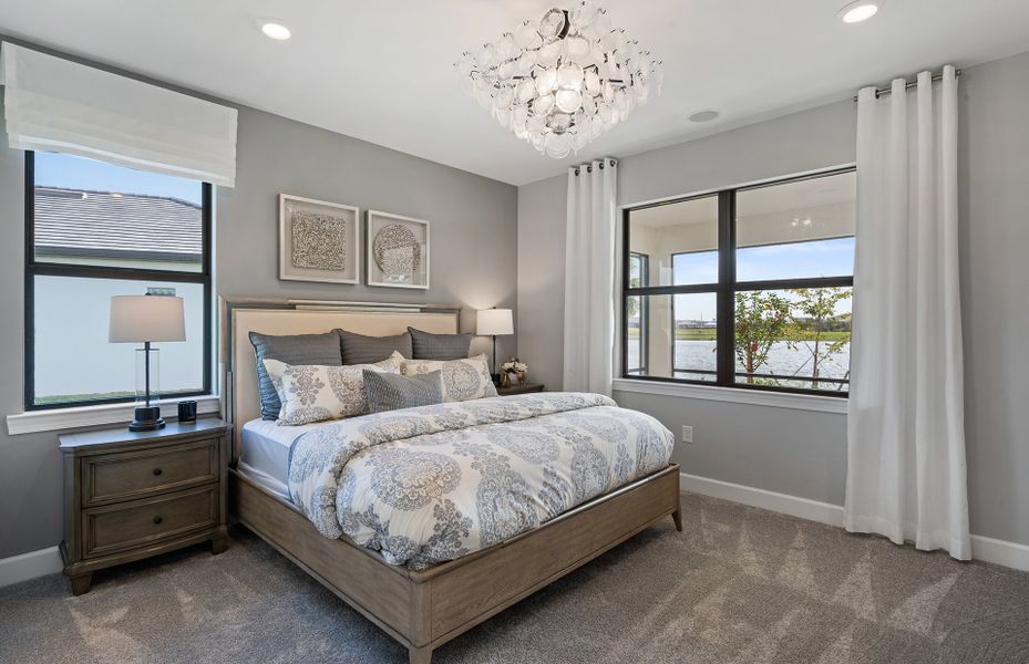 Furnished interior view inside a new home in Talon Preserve on Palmer Ranch, Nokomis (Image 6).