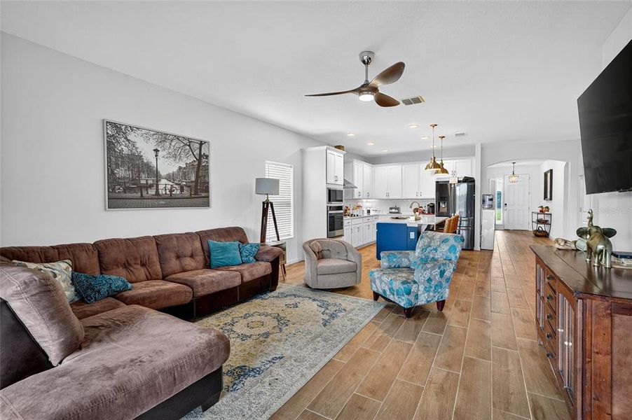 Furnished interior view inside a new home in , Deland (Image 4). Furnished interior view inside a new home in , Deland (Image 4).