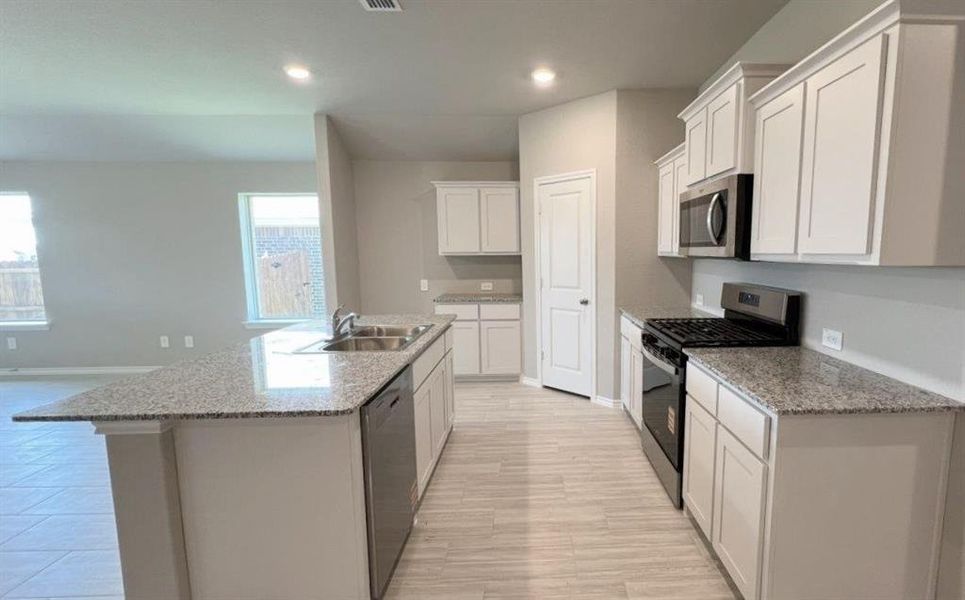 Furnished interior view inside a new home in Rosewood at Beltmill, Fort Worth (Image 6).