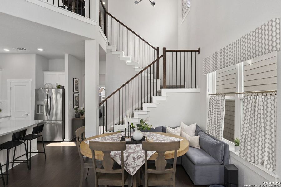 Furnished interior view inside a new home in The Enclave at Whitby, San Antonio (Image 13). Furnished interior view inside a new home in The Enclave at Whitby, San Antonio (Image 13).