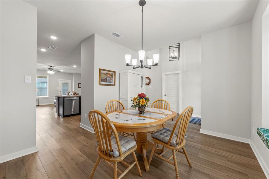 Furnished interior view inside a new home in , Waco (Image 16).