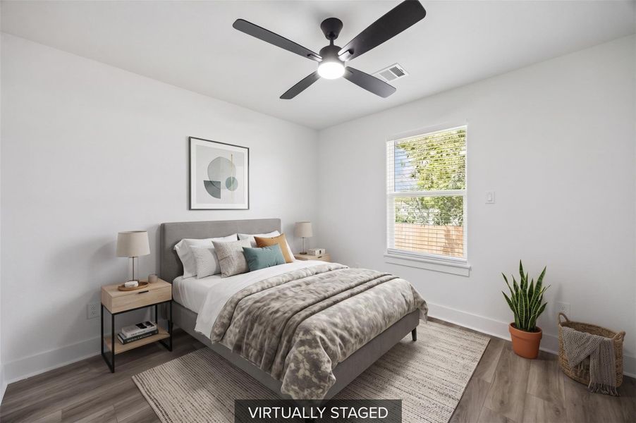 Furnished interior view inside a new home in , Brenham (Image 12).