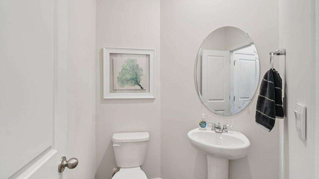 Furnished interior view inside a new home in Brookside Ridge Townhomes, Greer (Image 18).