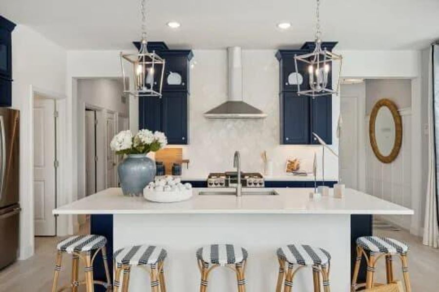 Furnished interior view inside a new home in , Summerville (Image 4).