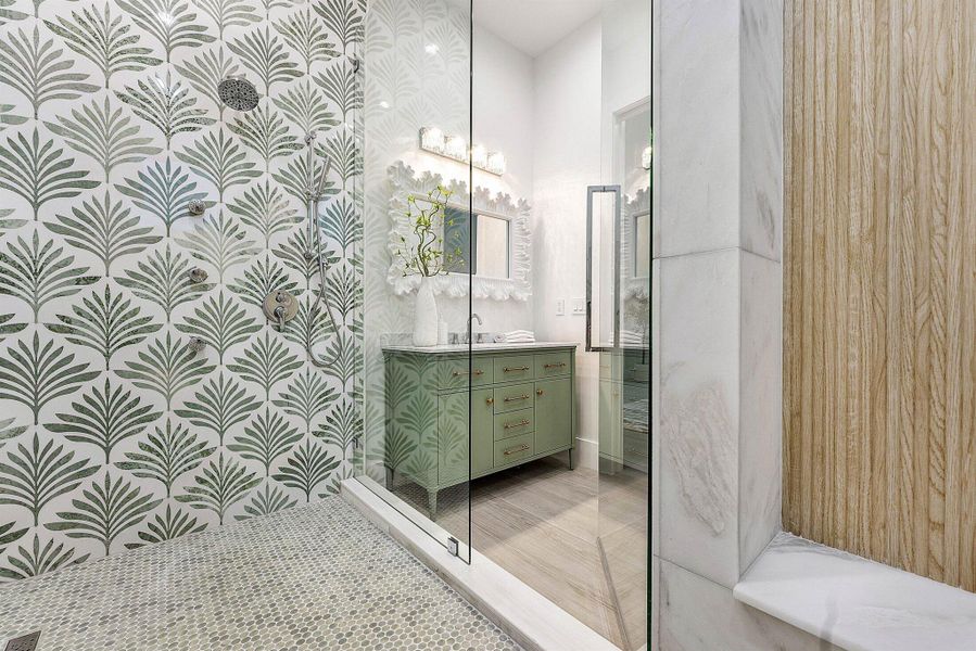 Furnished interior view inside a new home in , Delray Beach (Image 12).