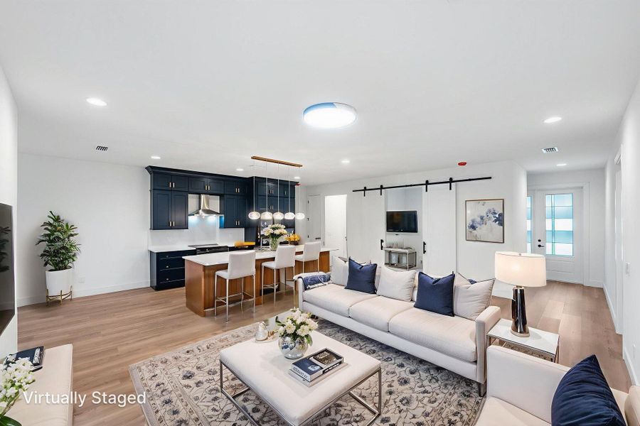 Furnished interior view inside a new home in , Palm Bay (Image 13). Furnished interior view inside a new home in , Palm Bay (Image 13).