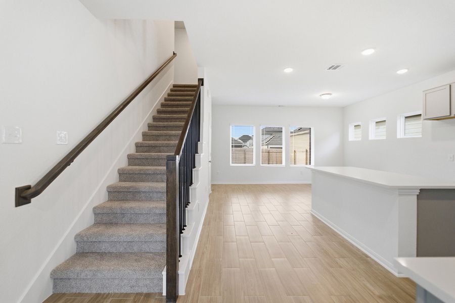 Spacious, unfurnished interior of a new home in Brooklands, Hutto (Image 37). Spacious, unfurnished interior of a new home in Brooklands, Hutto (Image 37).