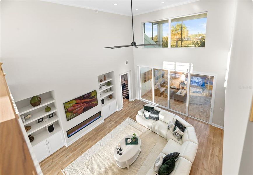 Furnished interior view inside a new home in , Flagler Beach (Image 42).