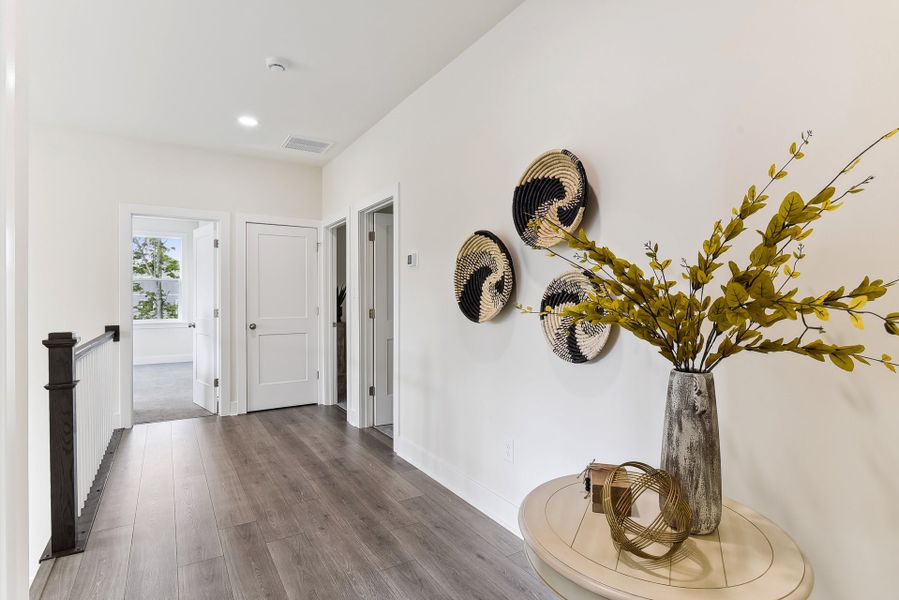 Representative furnished interior of a home built from the Lexington II by Caruso Homes in Rolling Meadows, Mooresville (Image 87).