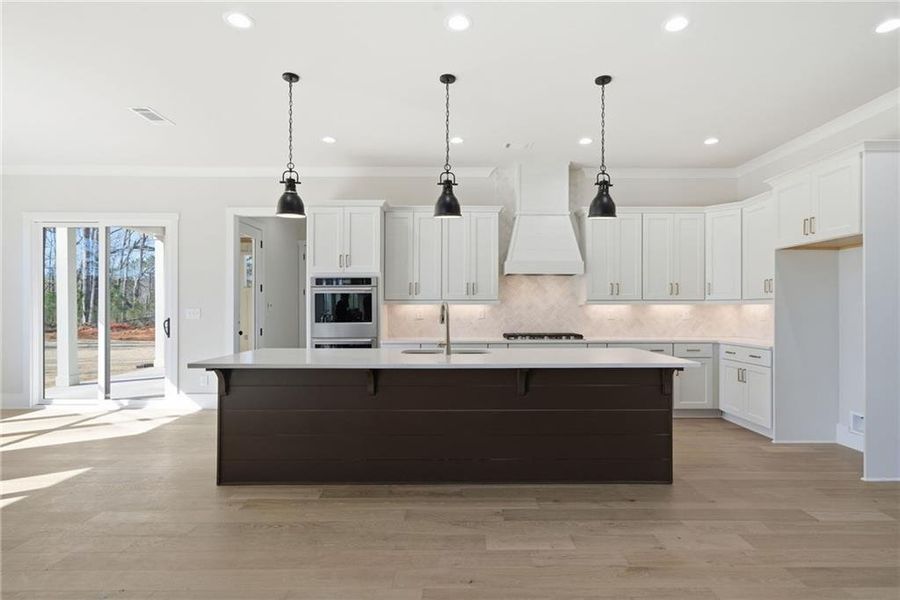 Furnished interior view inside a new home in , Canton (Image 15).