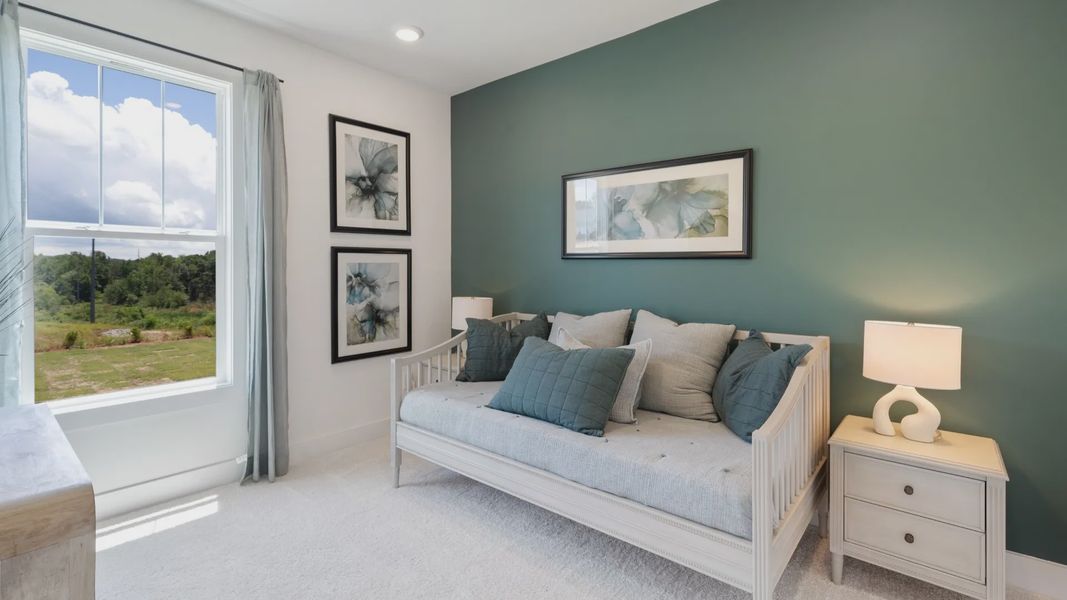 Furnished interior view inside a new home in The Reserve at Livingston Park, Easley (Image 11).