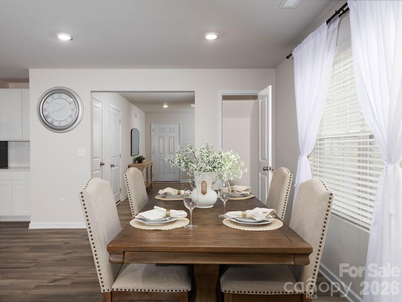 Furnished interior view inside a new home in Legacy Ridge, Catawba (Image 11).