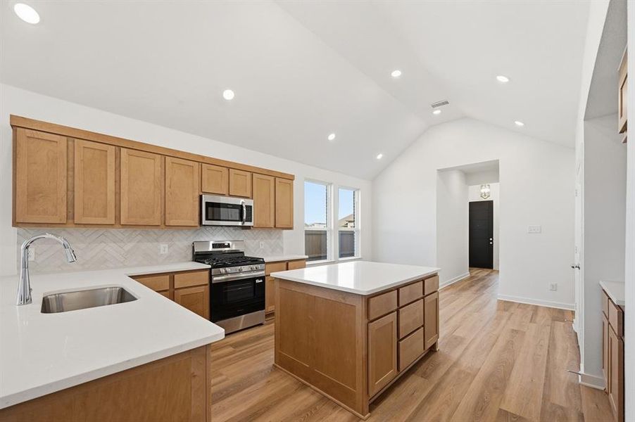Furnished interior view inside a new home in Heartland, Crandall (Image 6).