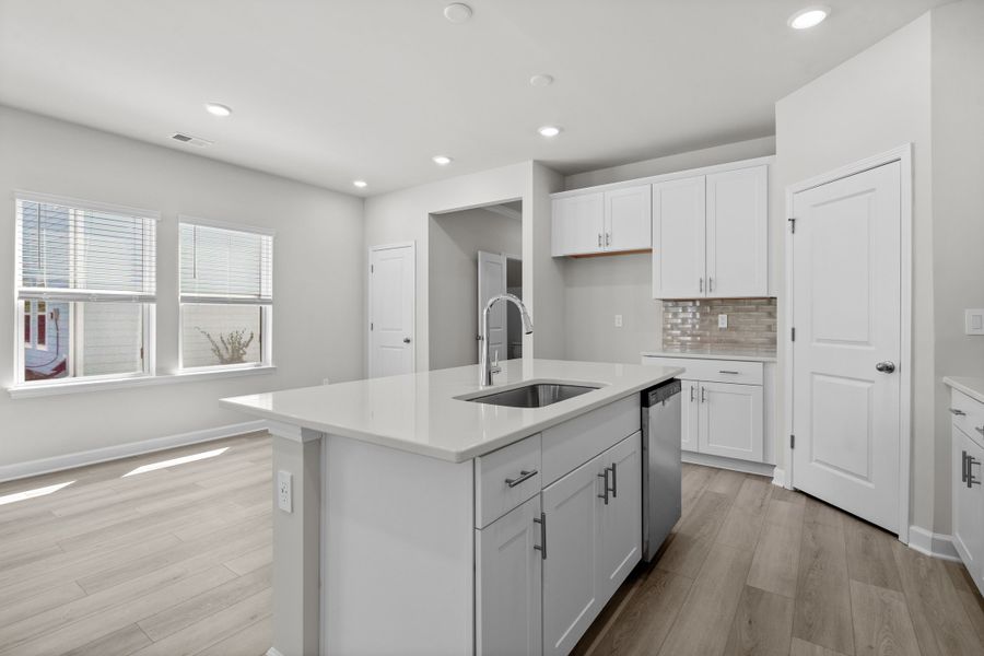 Furnished interior view inside a new home in Waterside - Boardwalk Series, Longs (Image 5). Furnished interior view inside a new home in Waterside - Boardwalk Series, Longs (Image 5).