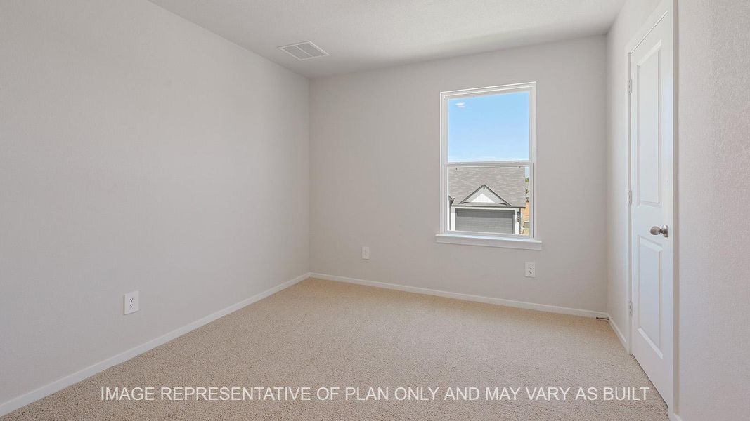 Spacious, unfurnished interior of a new home in Liberty Village, Brenham (Image 15).
