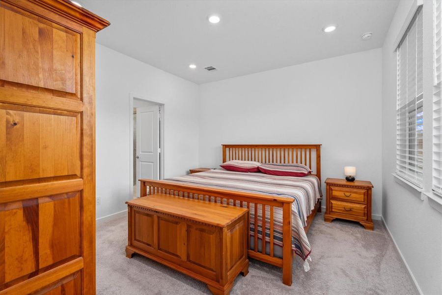 Furnished interior view inside a new home in Mason Woods, Cypress (Image 11).