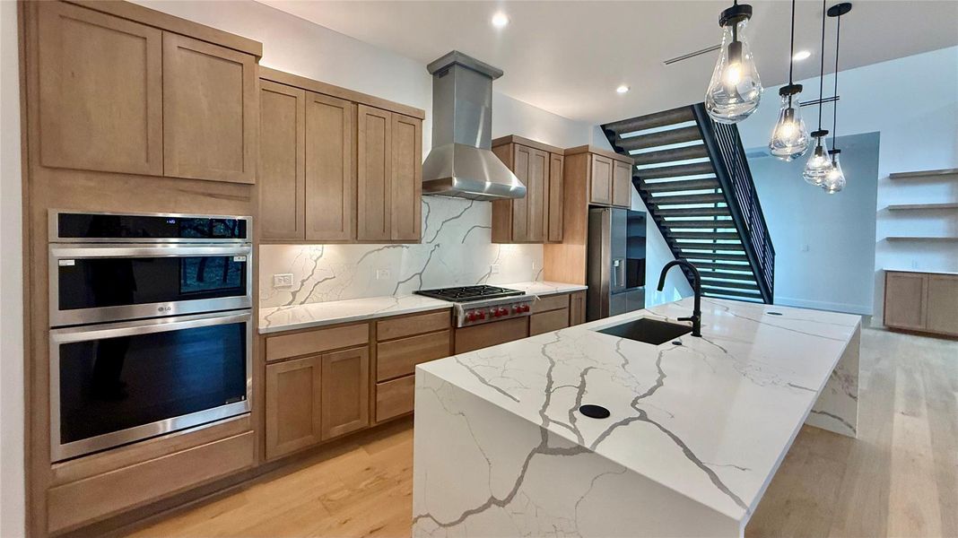 Furnished interior view inside a new home in , San Antonio (Image 6).