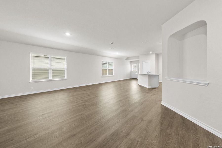 Spacious, unfurnished interior of a new home in Riverstone at Westpointe, San Antonio (Image 15).