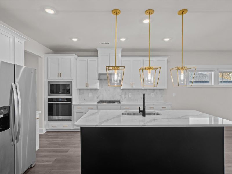 Furnished interior view inside a new home in Cedar Shoals - Signature Collection, Piedmont (Image 3).