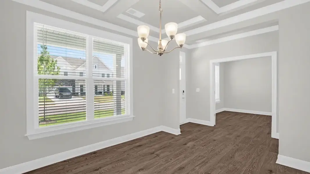 Spacious, unfurnished interior of a new home in The Estates Park, Apex (Image 15).