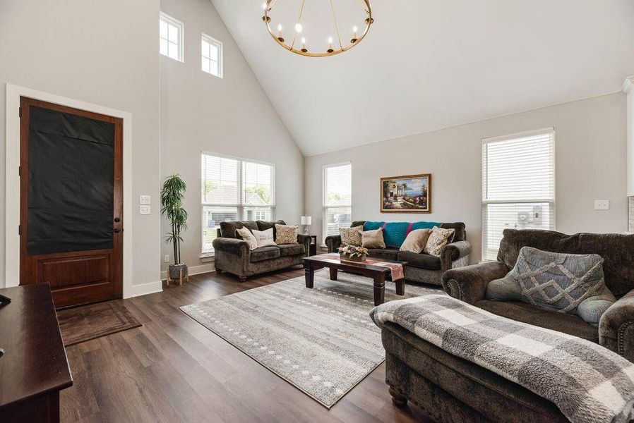 Furnished interior view inside a new home in , Tom Bean (Image 4).