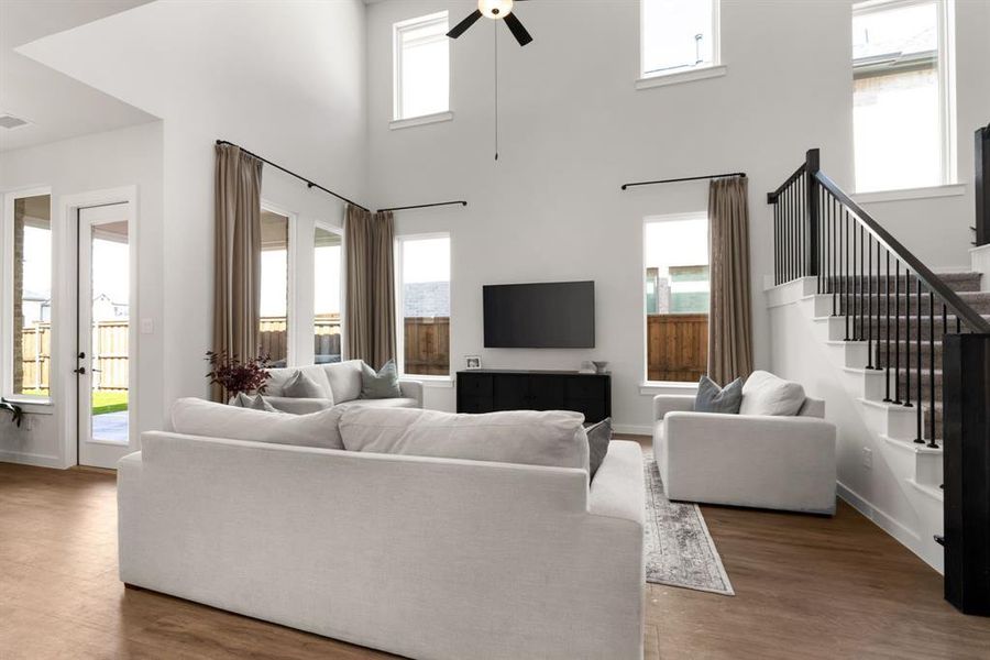 Furnished interior view inside a new home in , Frisco (Image 11). Furnished interior view inside a new home in , Frisco (Image 11).