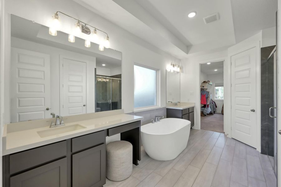 Furnished interior view inside a new home in , Montgomery (Image 28).