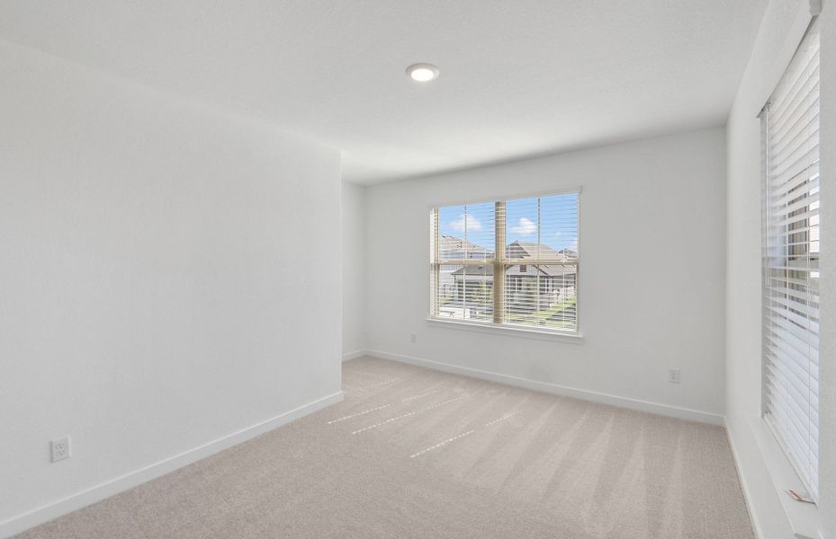 Spacious, unfurnished interior of a new home in Santa Rita Ranch, Liberty Hill (Image 46). Spacious, unfurnished interior of a new home in Santa Rita Ranch, Liberty Hill (Image 46).