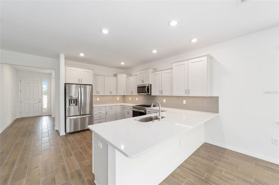Furnished interior view inside a new home in , Ocala (Image 3). Furnished interior view inside a new home in , Ocala (Image 3).