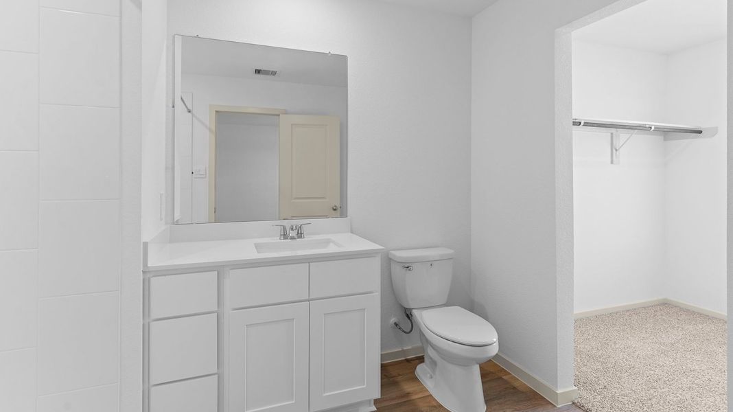 Furnished interior view inside a new home in Watermark, Alvin (Image 3). Furnished interior view inside a new home in Watermark, Alvin (Image 3).