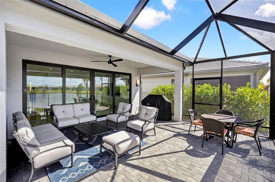 Exterior details and patio area of a home in , Port St. Lucie (Image 26).