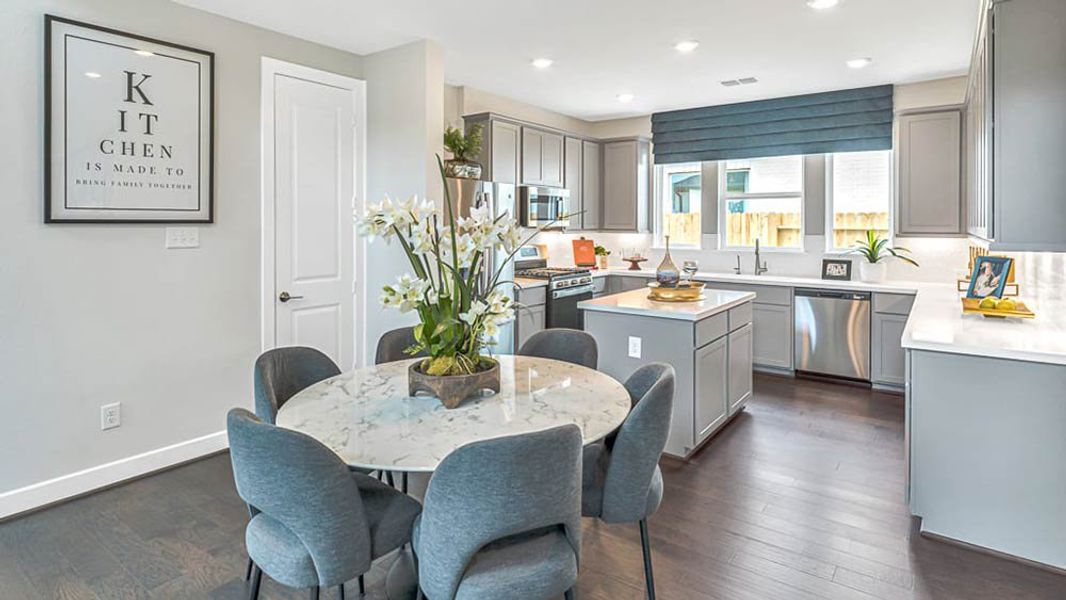 Representative furnished interior of a home built from the Camelia by Taylor Morrison in Trillium 50s, Richmond (Image 15).