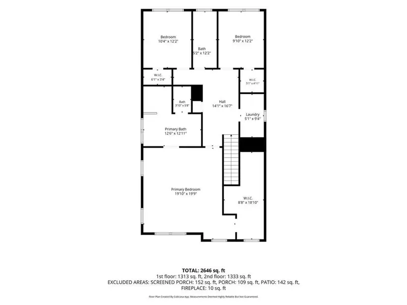 2D floor plan layout of this home in , Scottdale, GA (Image 6).