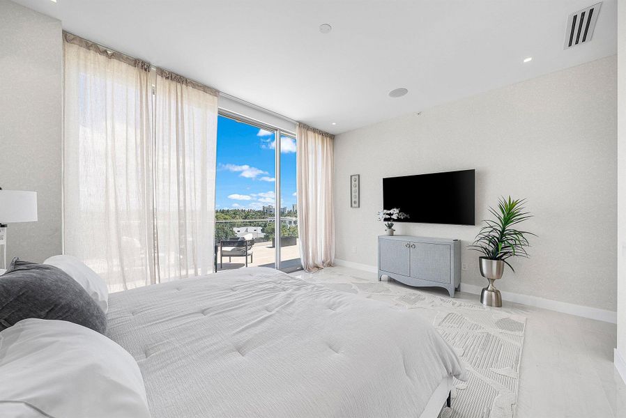 Furnished interior view inside a new home in , Delray Beach (Image 18). Furnished interior view inside a new home in , Delray Beach (Image 18).