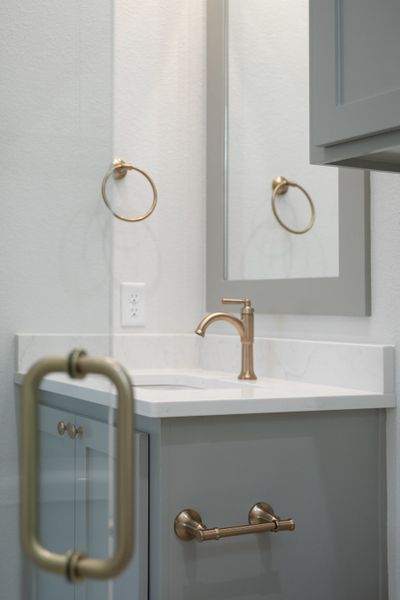 Representative interior finishes for a home built from the The Stella by Reece Homes in Traditions, Bryan (Image 24).