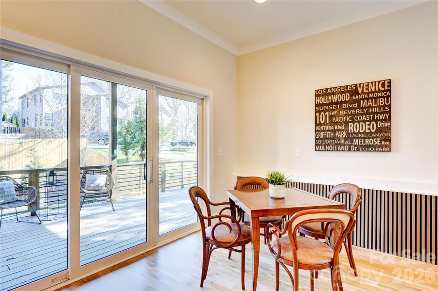 Furnished interior view inside a new home in , Charlotte (Image 33).
